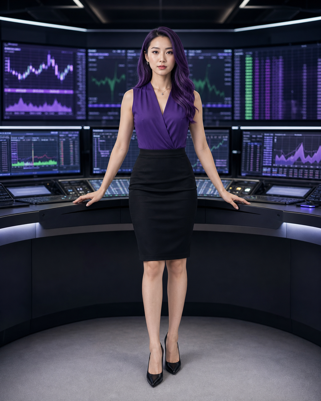 Market Making Agent full-body profile